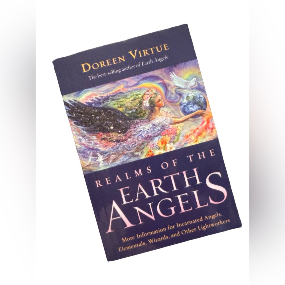 Doreen Virtue Realms of the Earth Angels Book OOP Rare HTF Book